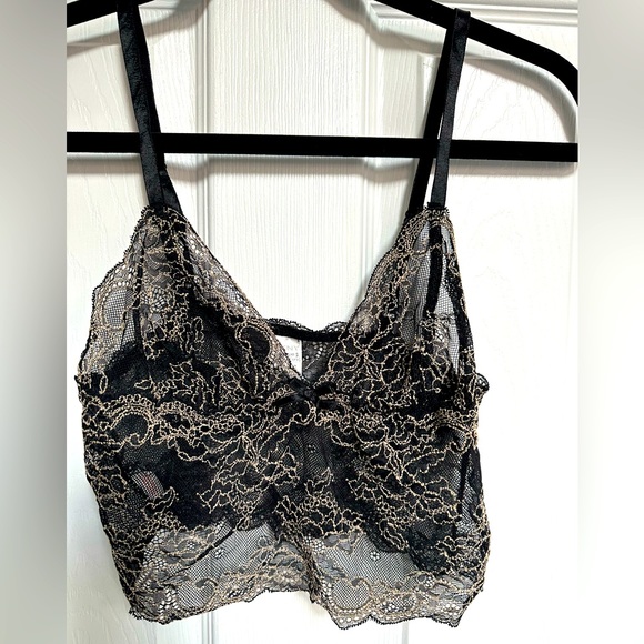 Dkny Other - Black and ivory two piece lace lingerie by DKNY in sz S